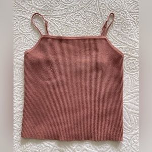 Abercrombie & fitch mauve tank top
